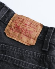 画像7: LEVI'S 13501 BLACK DENIM WOMEN'S PANTS "made in USA" 【W27 x L29.5 程度】 (7)