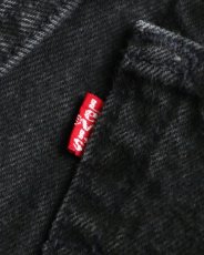 画像9: LEVI'S 13501 BLACK DENIM WOMEN'S PANTS "made in USA" 【W27 x L29.5 程度】 (9)