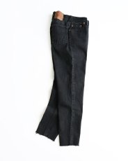 画像1: LEVI'S 13501 BLACK DENIM WOMEN'S PANTS "made in USA" 【W27 x L29.5 程度】 (1)