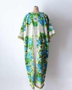 画像13: 〜70's Penney's "Fashion Manor" COTTON PILE ALL OVER PATTERN DRESS (13)