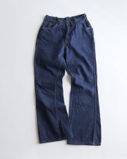 画像1: 〜70's LEVI'S "Levi's for Gals" COTTON DENIM FLARE PANTS "BIG E"　【W27 x L29 程度】 (1)
