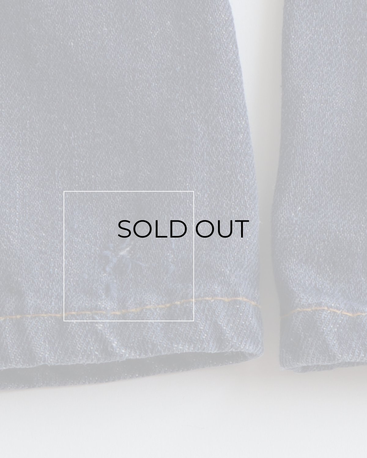 画像13: 〜70's LEVI'S "Levi's for Gals" COTTON DENIM FLARE PANTS "BIG E"　【W27 x L29 程度】 (13)