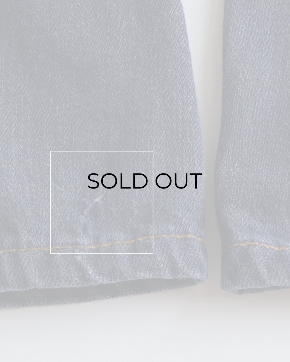 画像13: 〜70's LEVI'S "Levi's for Gals" COTTON DENIM FLARE PANTS "BIG E"　【W27 x L29 程度】 (13)