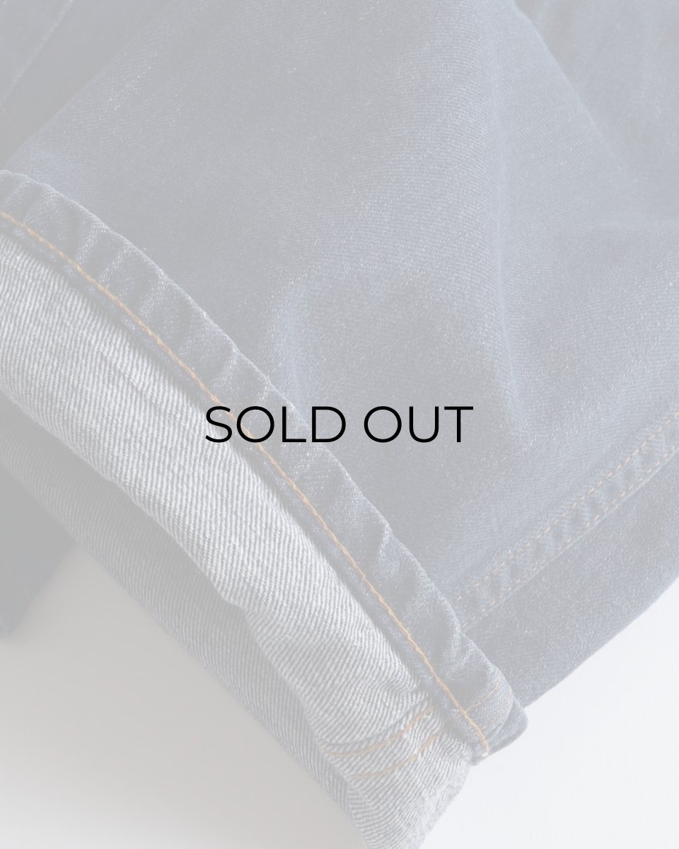 画像12: 〜70's LEVI'S "Levi's for Gals" COTTON DENIM FLARE PANTS "BIG E"　【W27 x L29 程度】 (12)