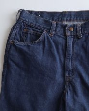 画像3: 〜70's LEVI'S "Levi's for Gals" COTTON DENIM FLARE PANTS "BIG E"　【W27 x L29 程度】 (3)