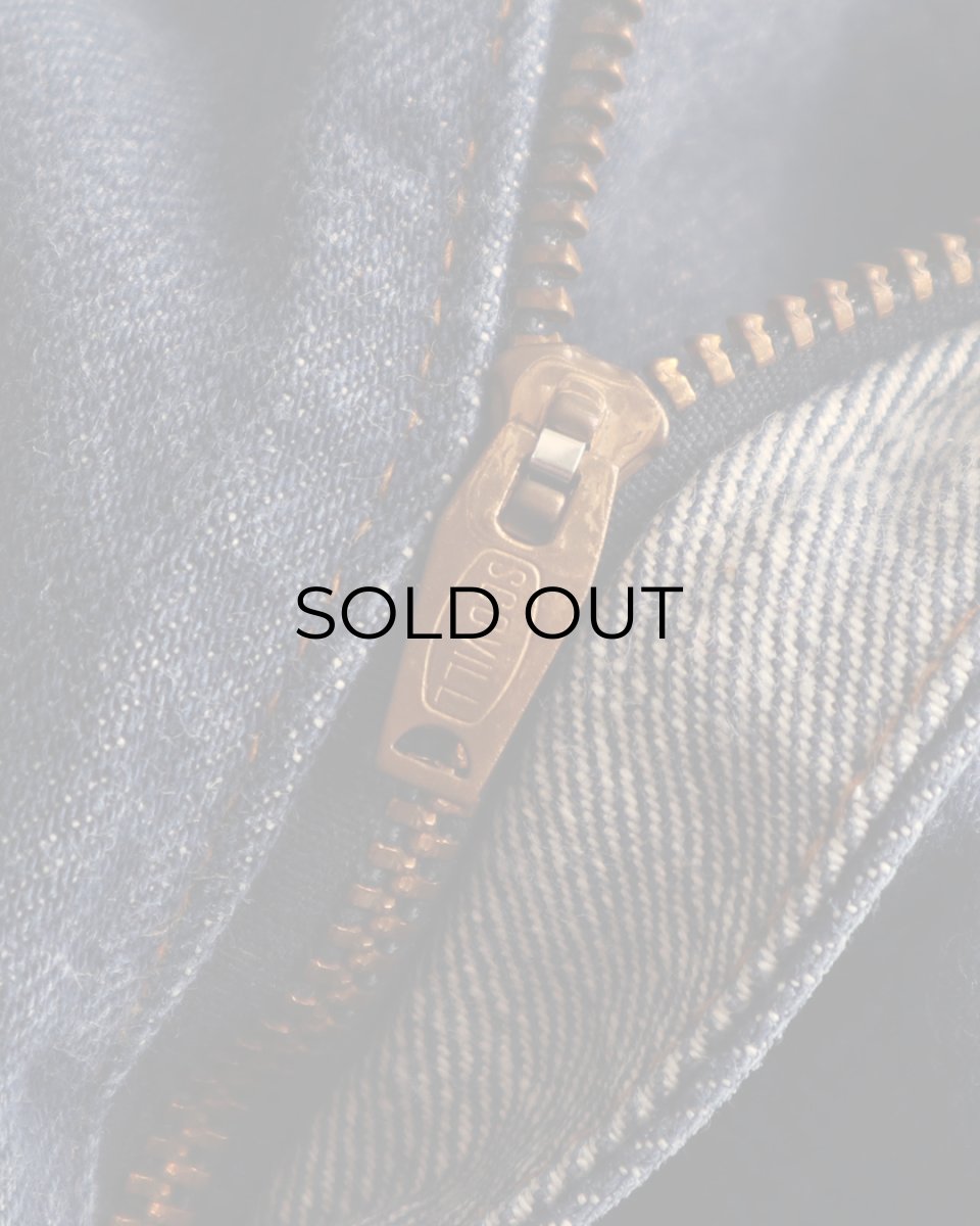 画像8: 〜70's LEVI'S "Levi's for Gals" COTTON DENIM FLARE PANTS "BIG E"　【W27 x L29 程度】 (8)