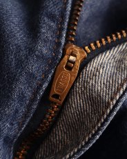 画像8: 〜70's LEVI'S "Levi's for Gals" COTTON DENIM FLARE PANTS "BIG E"　【W27 x L29 程度】 (8)