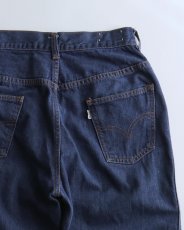 画像6: 〜70's LEVI'S "Levi's for Gals" COTTON DENIM FLARE PANTS "BIG E"　【W27 x L29 程度】 (6)