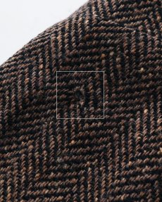 画像8: OLD PAUL COSTELLOE WOOL "DONEGAL TWEED" MIMOLLET SKIRT "MADE IN IRELAND" (8)