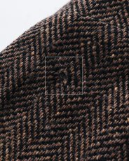 画像8: OLD PAUL COSTELLOE WOOL "DONEGAL TWEED" MIMOLLET SKIRT "MADE IN IRELAND" (8)