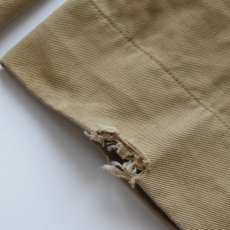 画像10: 60's US MILITARY COTTON TWILL KHAKI TROUSERS【W28 x L26 程度】 (10)