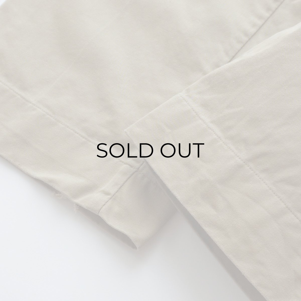 画像9: 60's US MILITARY COTTON TWILL KHAKI TROUSERS【W28 x L26 程度】 (9)