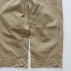 画像5: 60's US MILITARY COTTON TWILL KHAKI TROUSERS【W28 x L26 程度】 (5)