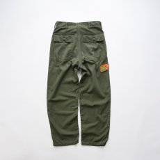 画像3: 60's US ARMY COTTON SATEEN UTILITY BAKER PANTS with PATCH【SIZE W28 x L27 程度】 (3)
