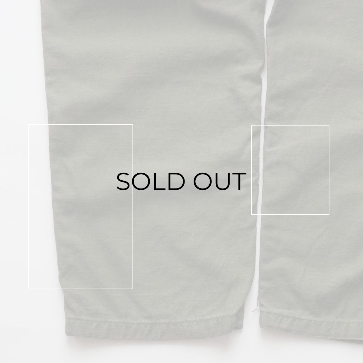 画像14: 60's US ARMY COTTON SATEEN UTILITY BAKER PANTS with PATCH【SIZE W28 x L27 程度】 (14)