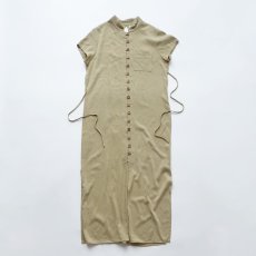 画像6: TRU Supply TENCEL RAYON STAND COLLAR DRESS "MADE IN USA" (6)