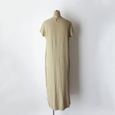 画像3: TRU Supply TENCEL RAYON STAND COLLAR DRESS "MADE IN USA" (3)