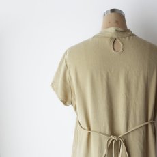 画像5: TRU Supply TENCEL RAYON STAND COLLAR DRESS "MADE IN USA" (5)