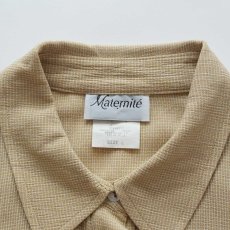 画像10: Maternite WRINKLE RAYON PIN CHECK N/S DRESS (10)