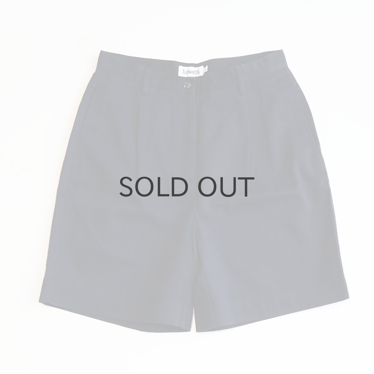 画像1: Ashworth COTTON TWILL TUCK SHORTS (1)