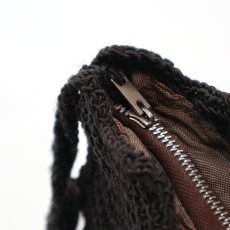 画像9: 40's CROCHET CLUTCH BAG (9)