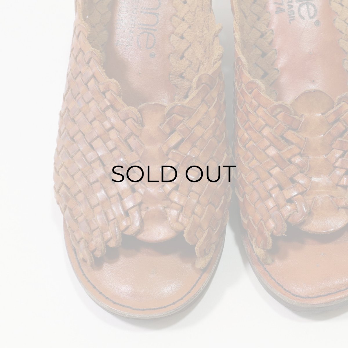 画像6: Connie LEATHER MESH WOOD SOLE SANDAL (6)