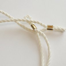 画像6: OLD BEADED DRAWSTRING BAG (6)