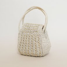 画像3: 60's RAFFIA BEADED MINI BAG "Made in ITALY" (3)