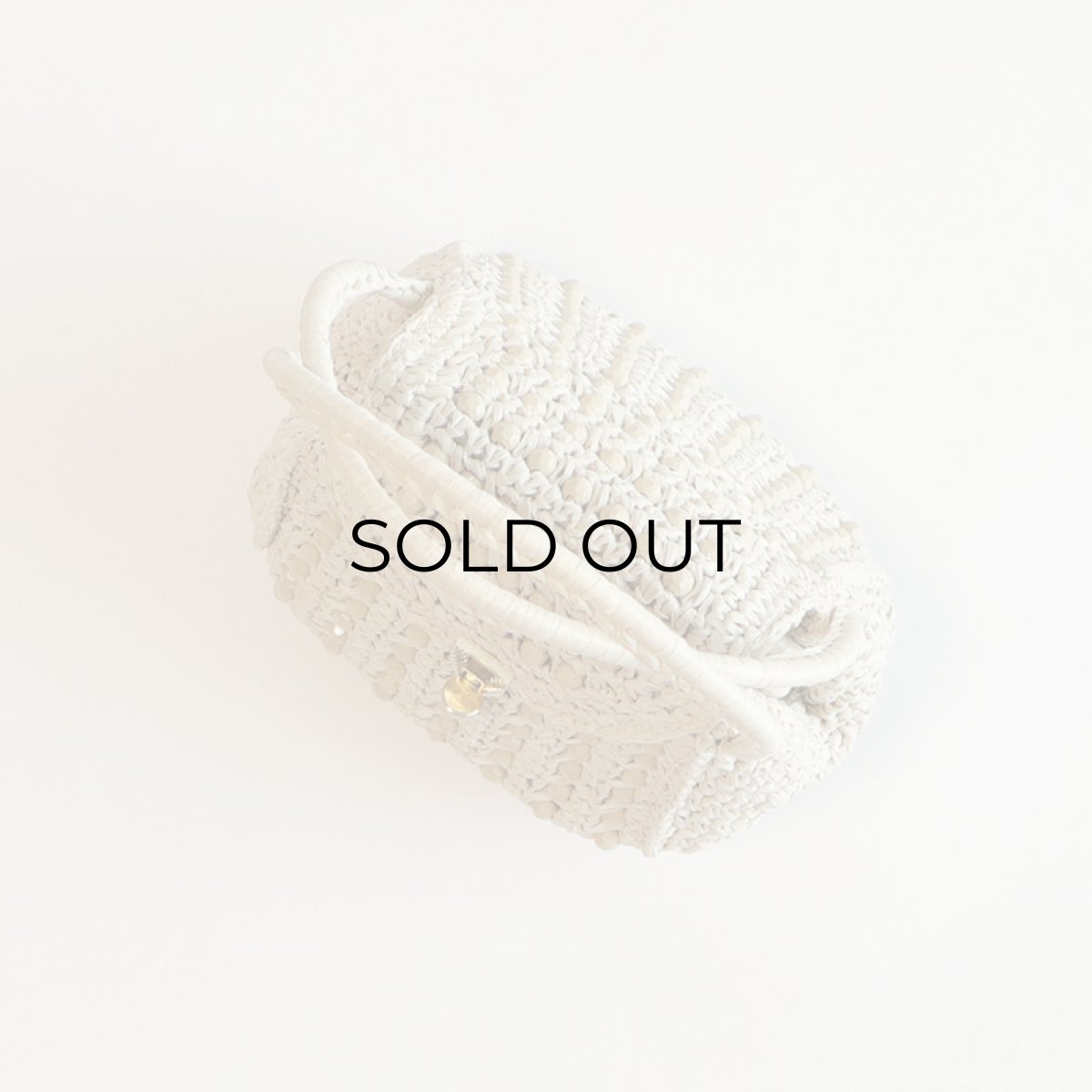 画像4: 60's RAFFIA BEADED MINI BAG "Made in ITALY" (4)