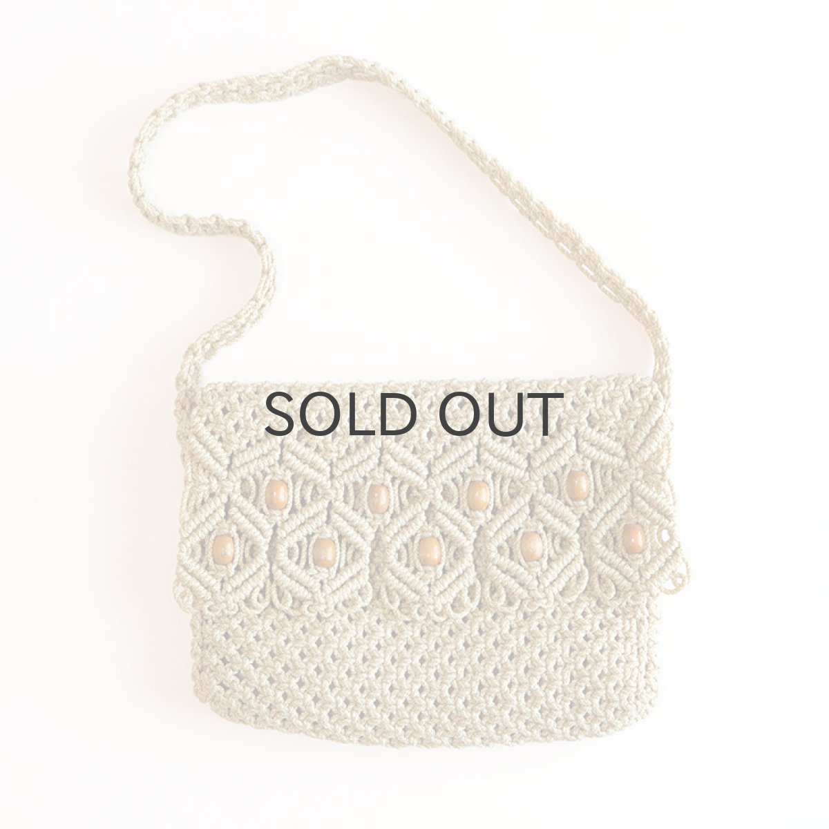 画像1: MACRAME SHOULDER BAG (1)