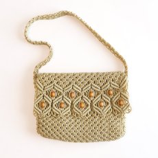 画像1: MACRAME SHOULDER BAG (1)