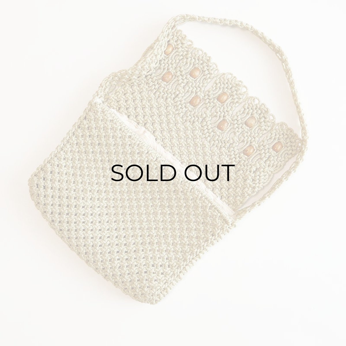 画像2: MACRAME SHOULDER BAG (2)