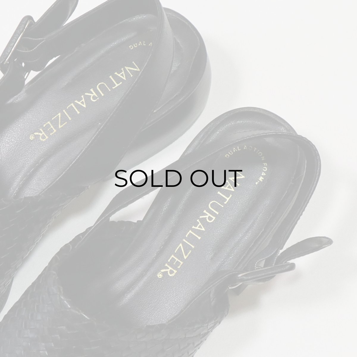 画像7: NATURALIZER LEATHER MESH BACK STRAP SANDAL (7)