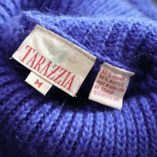 画像7: TARAZZIA MOHAIR ACRYLIC KNIT TURTLE NECK LOOSE SILHOUETTE SWEATER (7)