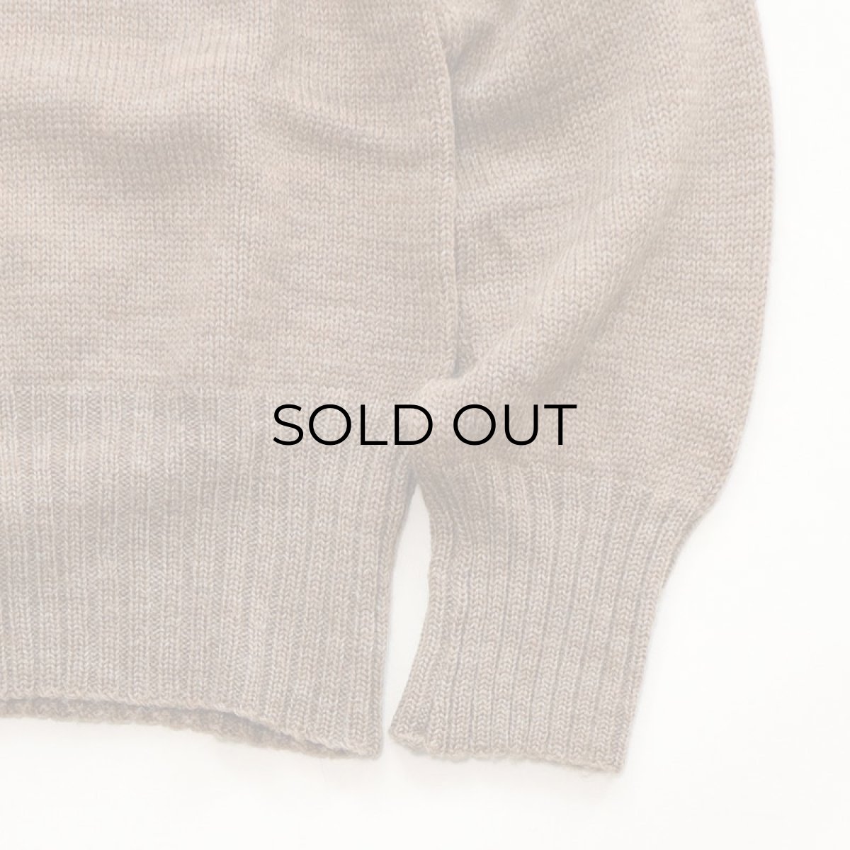 画像4: 〜50's Sportwear WOOL KNIT BOAT NECK SWEATER (4)