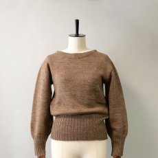 画像6: 〜50's Sportwear WOOL KNIT BOAT NECK SWEATER (6)