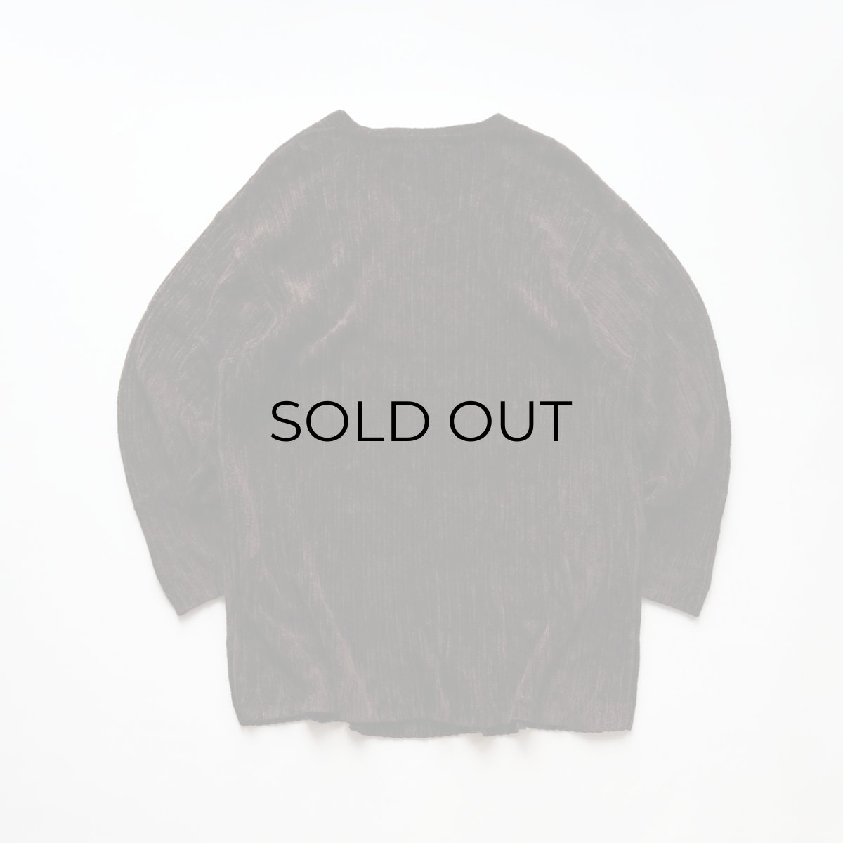 画像2: 〜90's CLASSIQUES ENTIER RAYON ACRYLIC VELOUR KNIT V NECK TOP (2)