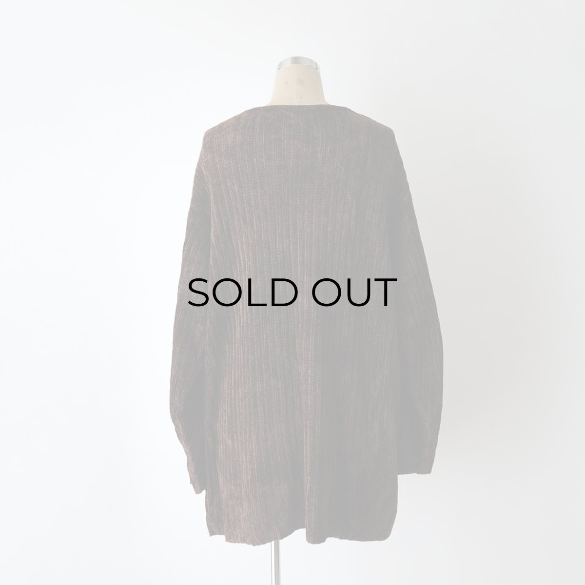 画像11: 〜90's CLASSIQUES ENTIER RAYON ACRYLIC VELOUR KNIT V NECK TOP (11)