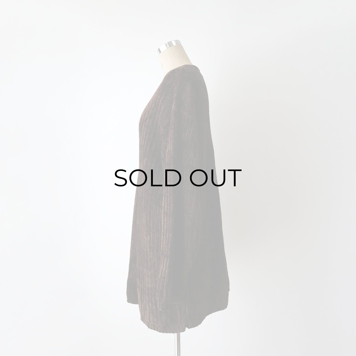 画像10: 〜90's CLASSIQUES ENTIER RAYON ACRYLIC VELOUR KNIT V NECK TOP (10)