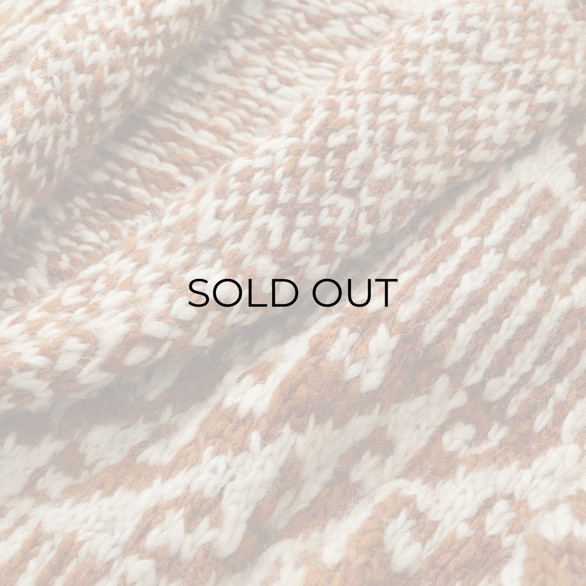 画像10: OLD UNKNOWN BRAND WOOL HAND KNIT SHAWL COLLAR CARDIGAN (10)