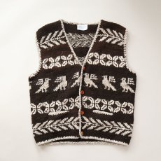 画像7: Signature IMPORTS WOOL HAND KNIT VEST "HAND MADE IN BOLIVIA" (7)