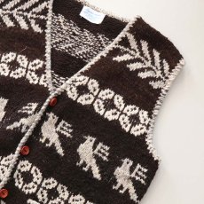 画像9: Signature IMPORTS WOOL HAND KNIT VEST "HAND MADE IN BOLIVIA" (9)