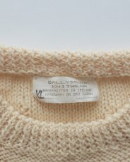 画像6: OLD SALLYBROOK KNITWEAR WOOL HAND KNIT IRISH SWEATER "HANDKNITTED IN IRELAND" (6)