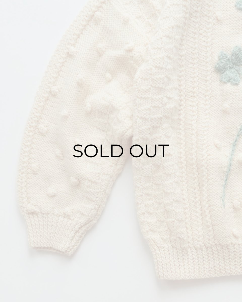 画像4: OLD SALLYBROOK KNITWEAR WOOL HAND KNIT IRISH SWEATER "HANDKNITTED IN IRELAND" (4)