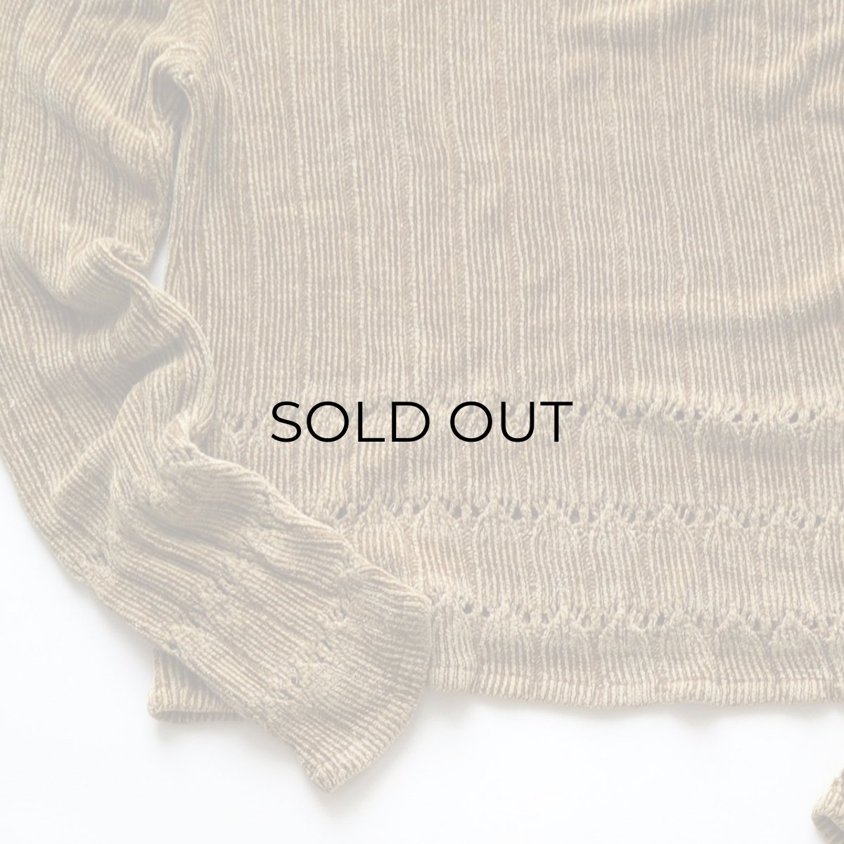 画像4: 80's CLIO RAYON VELOUR KNIT TOP "MADE IN USA" (4)