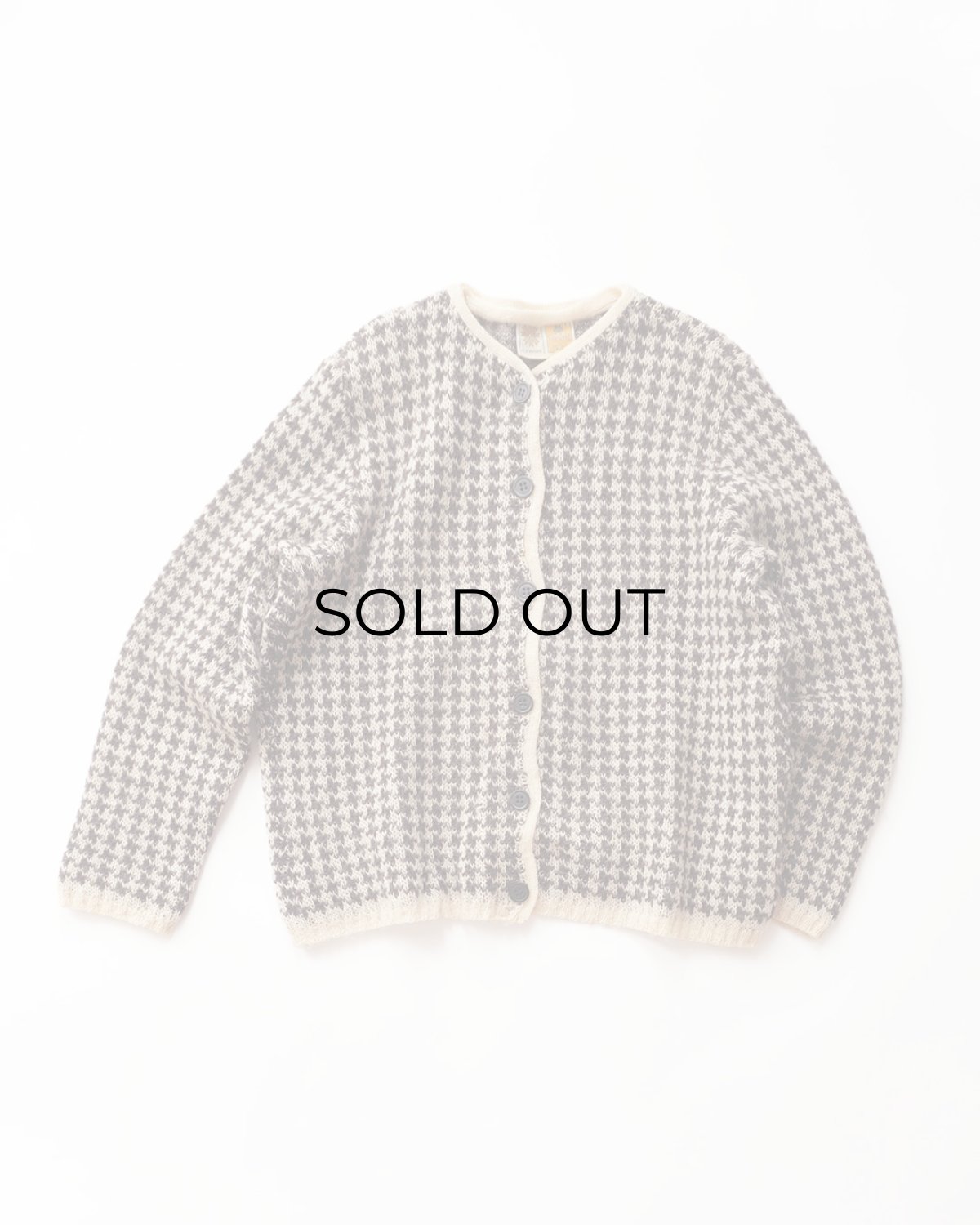 画像1: OLD ICE WEAR  WOOL KNIT ICELANDIC CARDIGAN "MADE IN ICELAND" (1)