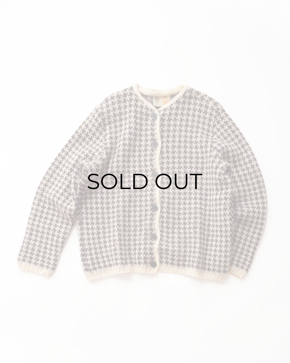 画像1: OLD ICE WEAR  WOOL KNIT ICELANDIC CARDIGAN "MADE IN ICELAND" (1)