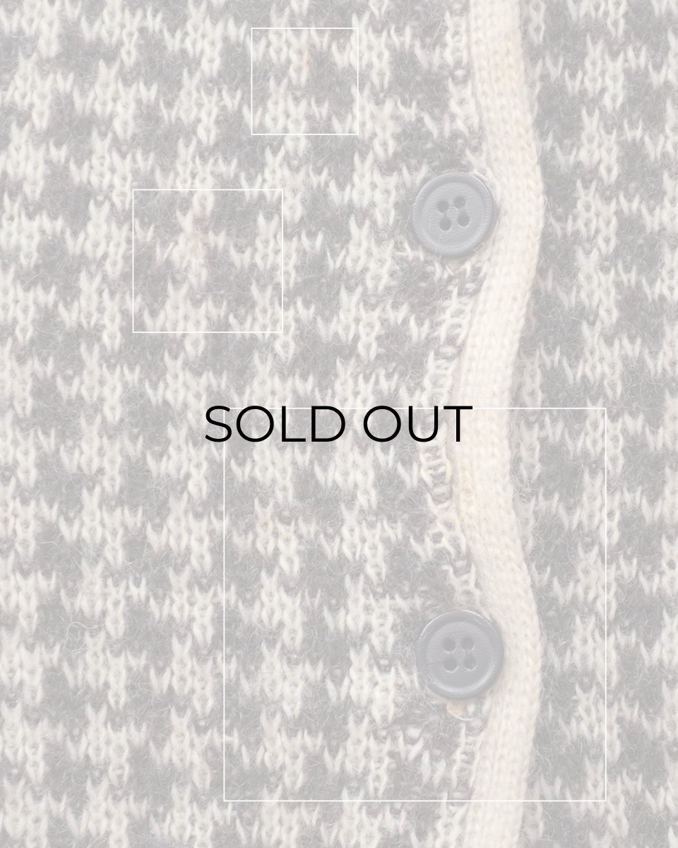 画像8: OLD ICE WEAR  WOOL KNIT ICELANDIC CARDIGAN "MADE IN ICELAND" (8)