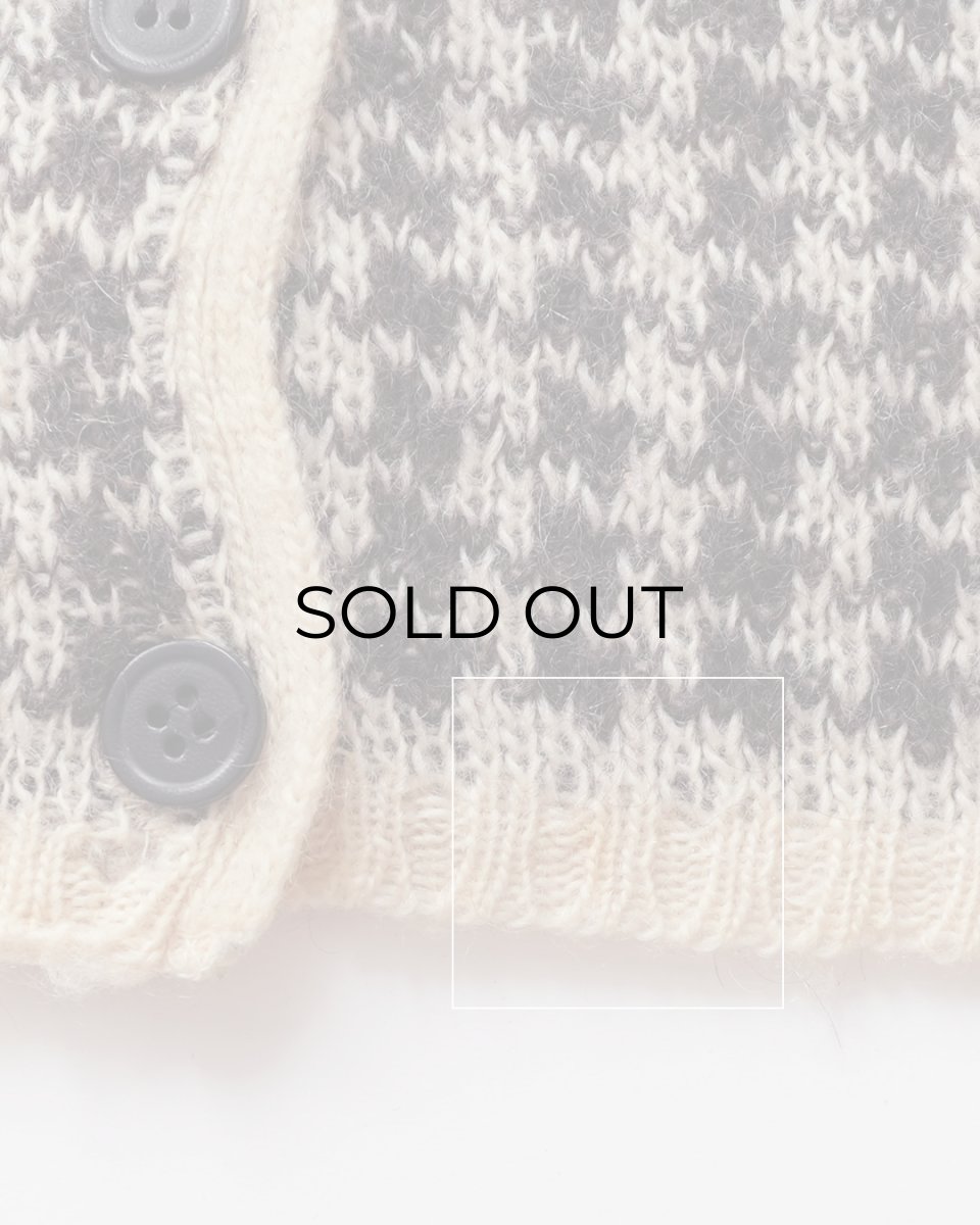 画像9: OLD ICE WEAR  WOOL KNIT ICELANDIC CARDIGAN "MADE IN ICELAND" (9)