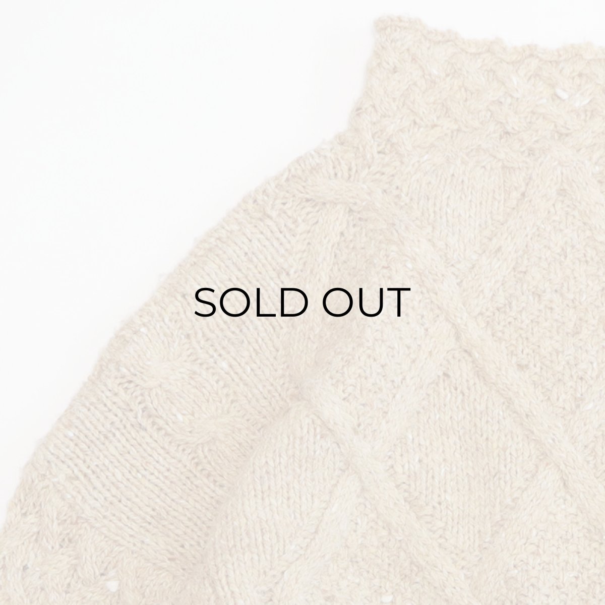 画像3: EXPRESS ANGORA MIX KNIT BOTTLE NECK SWEATER (3)